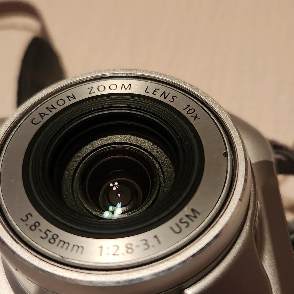 Canon PowerShot S1 IS Silver Camera Bundle
